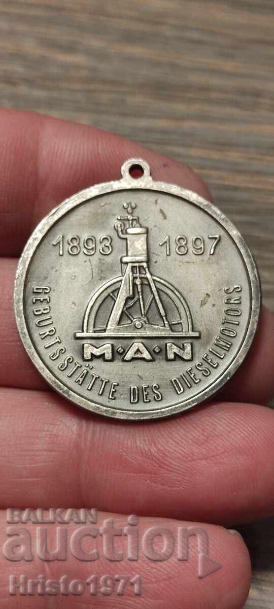 Rudolf Diesel MAN Medal with price 35.00 BGN | € 17.90