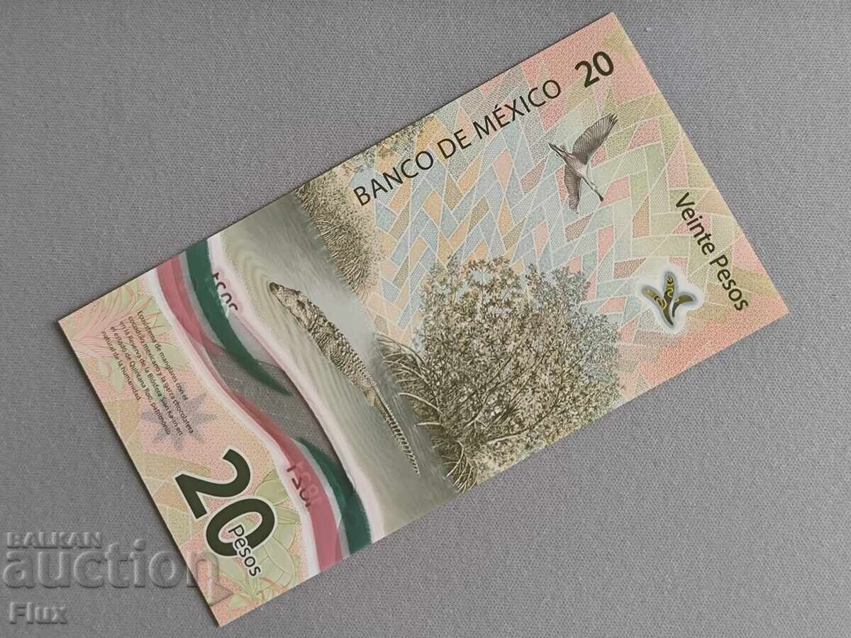 Auction  Banknote - Mexico - 20 pesos UNC | 2021