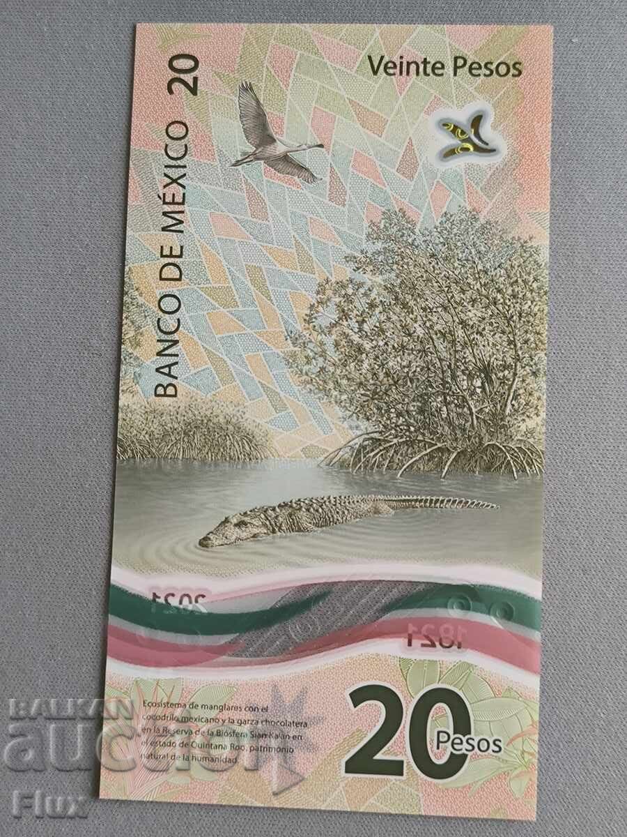 Delivery of Banknote - Mexico - 20 pesos UNC | 2021