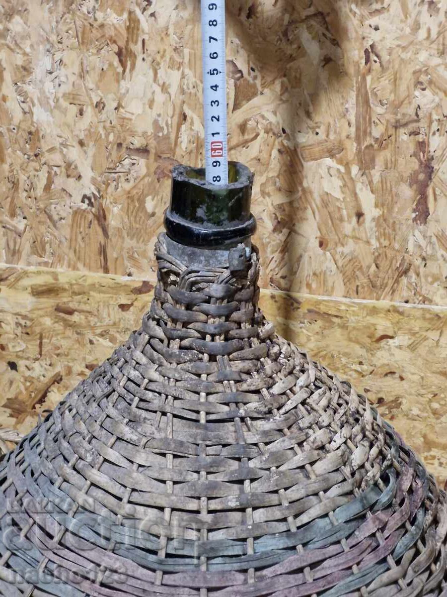 Auction  Two old large carboys - intact