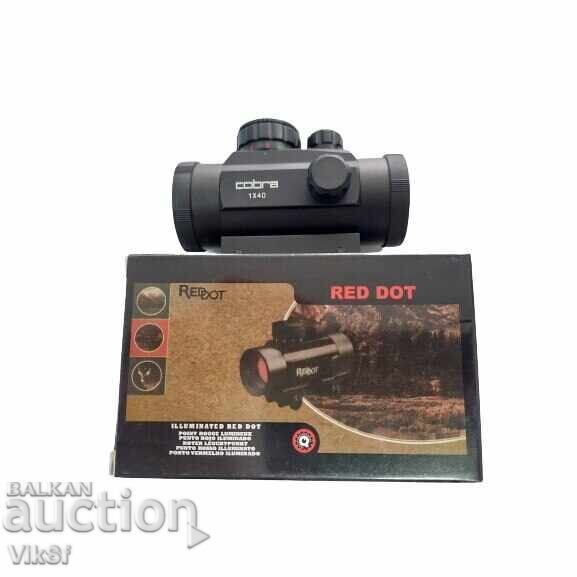 Red Dot Sight - Cobra 1x40RD - Red/Green