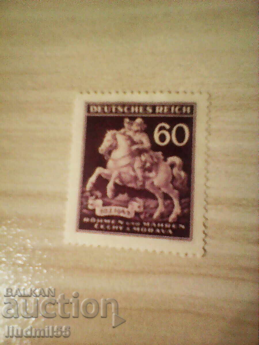 Timbrele Deutches Reich 1943 60 pfennig Nemski raĭkh Timbrele Deutches Reich 1943 60 pfennig Nemski raĭkh