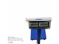 Cântar platformă acumulator până la 300 kg, 42x60 cm, pliabil