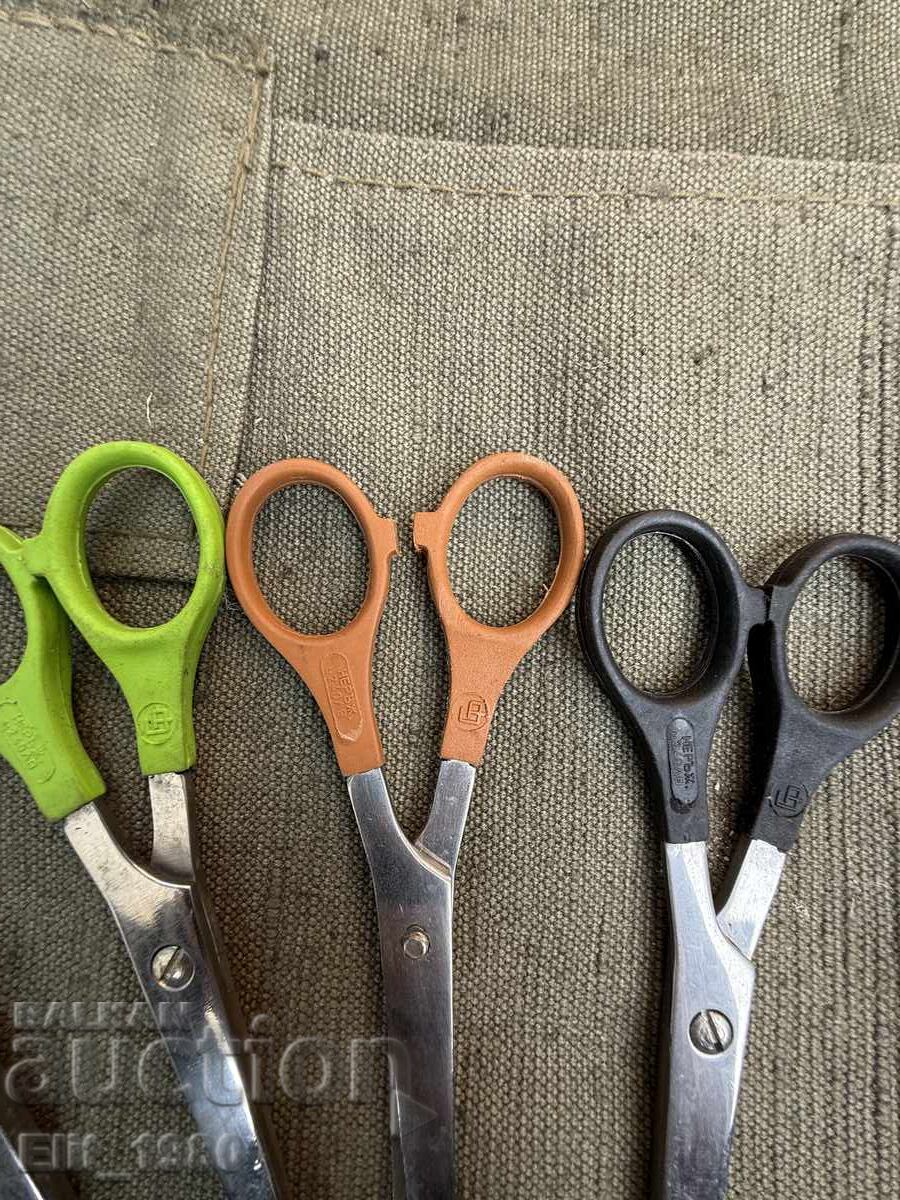 Lot of office scissors from the USSR with price 8.00 BGN | € 4.09