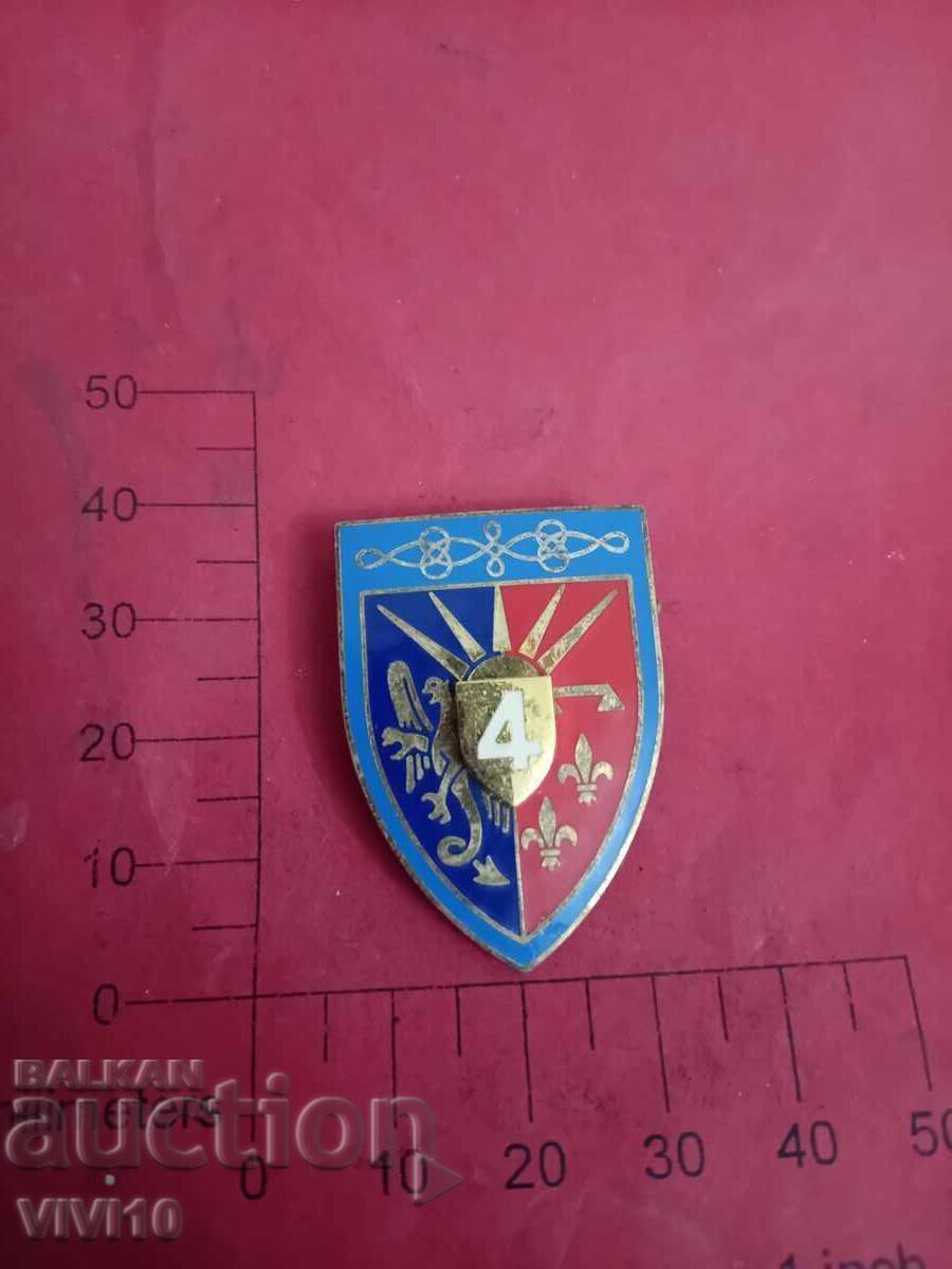 Старинна значка Франция