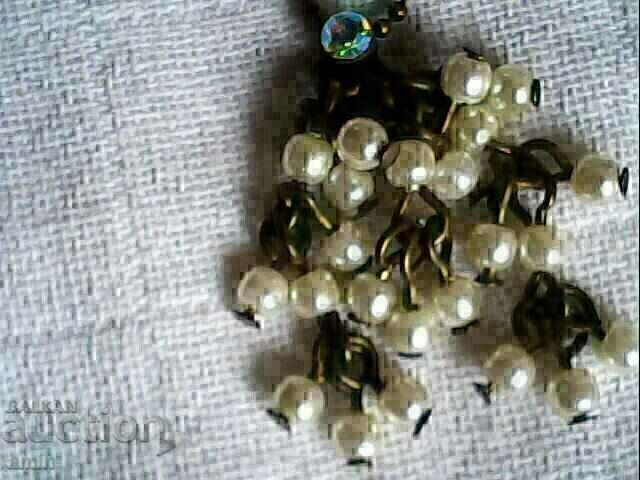 rare necklace of natural fine pearls 1mm 100 years - 6