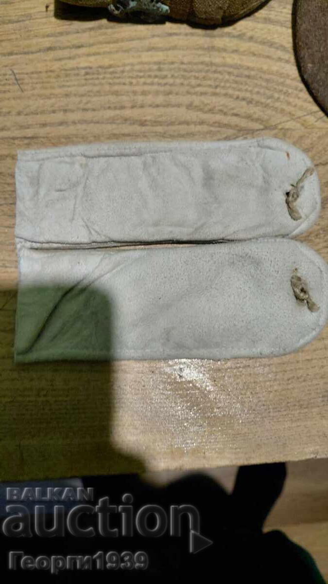 Auction Kingdom of Bulgaria. Epaulettes from a winter motorcycle jumpsuit Auction Kingdom of Bulgaria. Epaulettes from a winter motorcycle jumpsuit