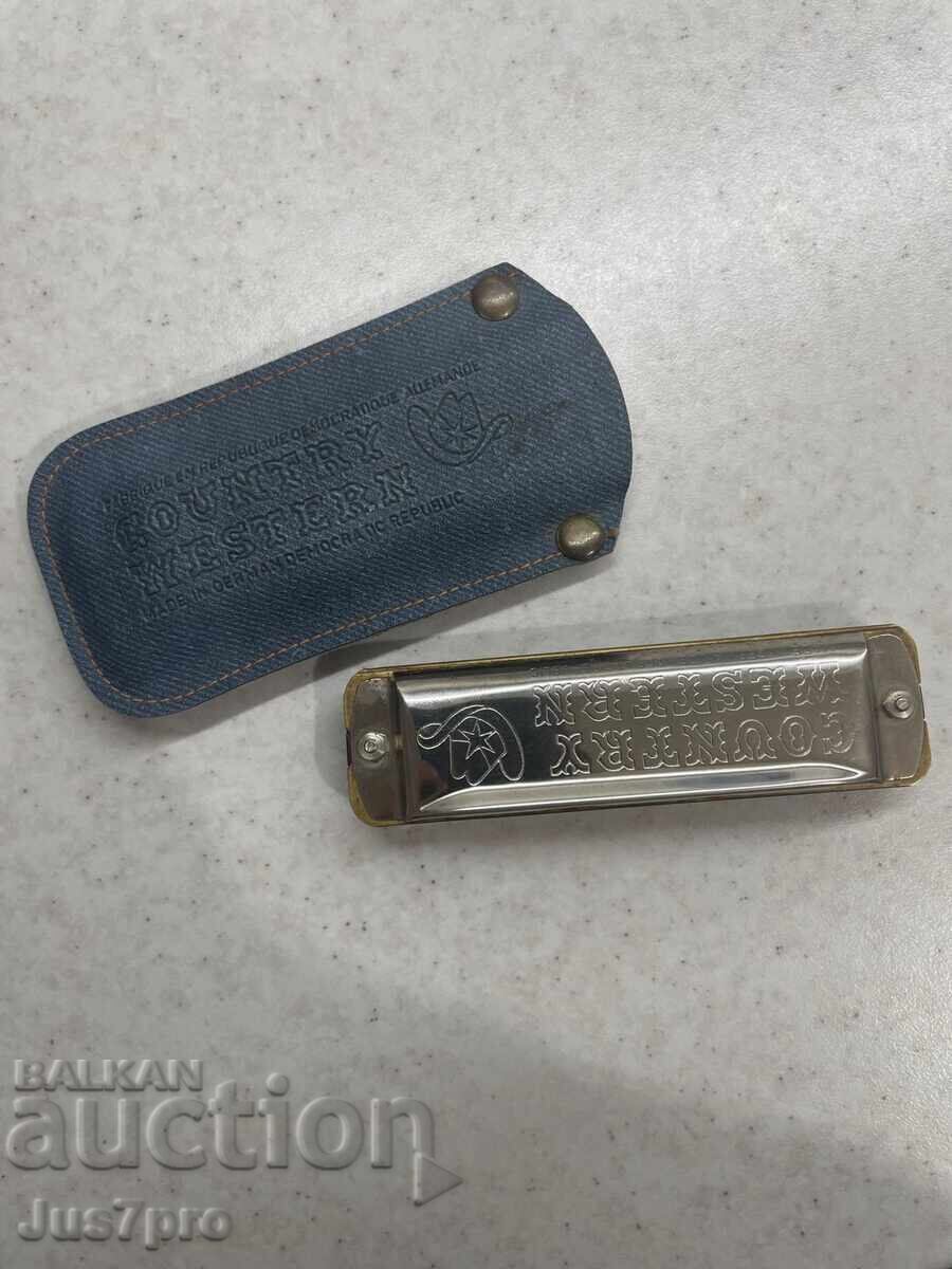 Old German Harmonica GDR Country Western with price 50.00 BGN | € 25.56 Old German Harmonica GDR Country Western with price 50.00 BGN | € 25.56