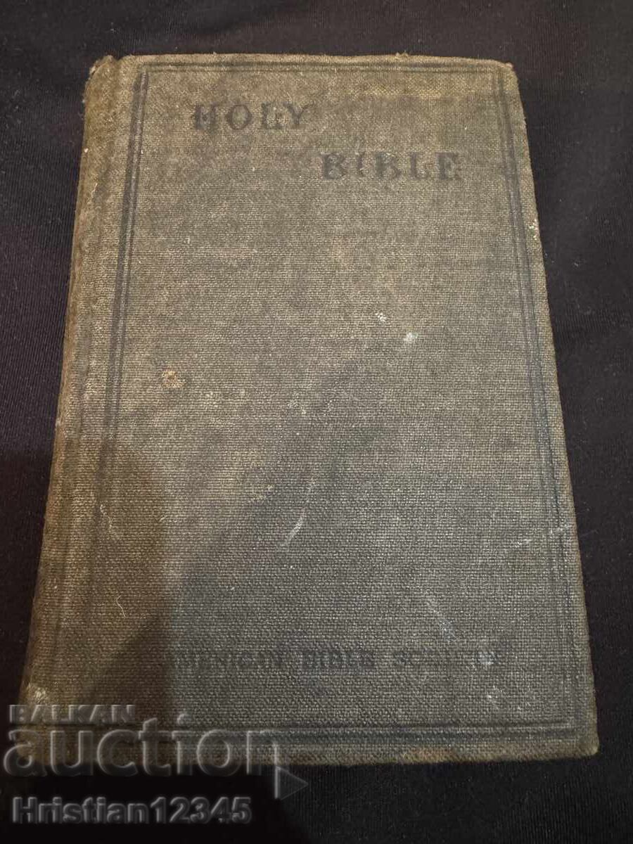 The Holy Bible New York 1922 Rare The Holy Bible New York 1922 Rare