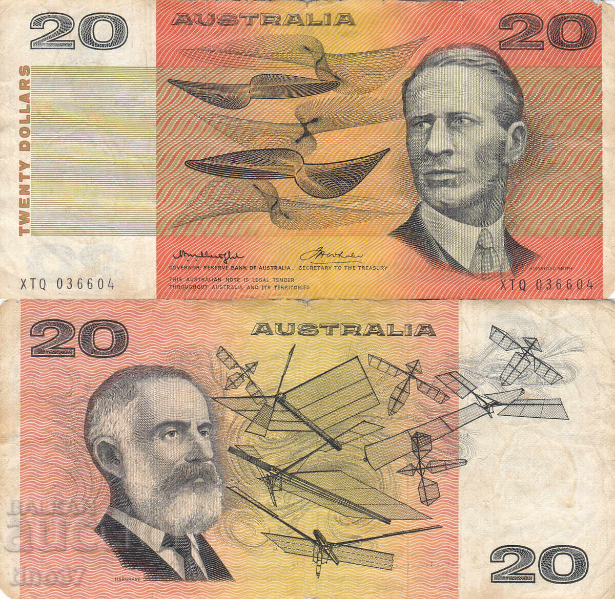 tino37 - AUSTRALIA - 20 DOLLARS - 1976 tino37 - AUSTRALIA - 20 DOLLARS - 1976