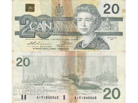 tino37 - CANADA - 20 DOLLARS - 1991 - WITH STICKER