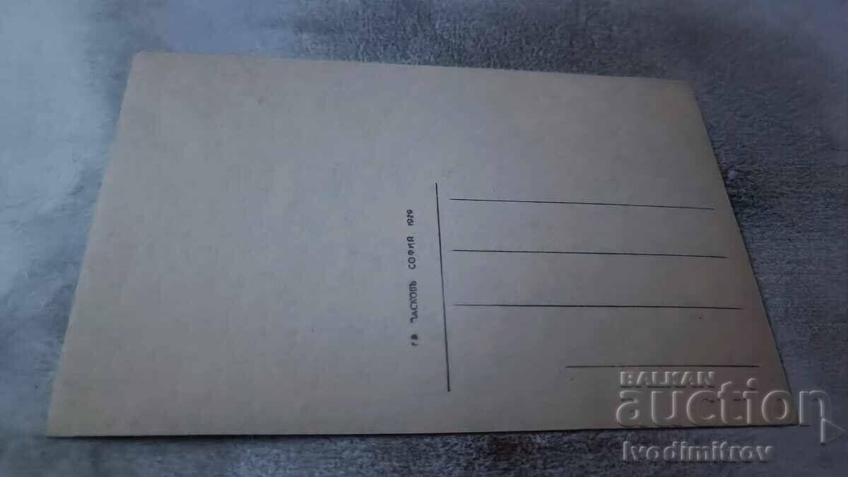 Postcard Landscape near Iskar River Gr. Paskov 1929 with price 14.85 BGN | € 7.59