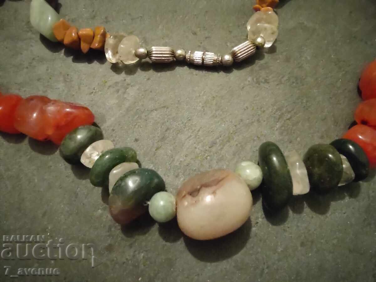 Γεραντάν, κολιέ κόσμημα, φυσικά πετράδια 6.12.25 με τιμή 99.00 BGN | € 50.62 Γεραντάν, κολιέ κόσμημα, φυσικά πετράδια 6.12.25 με τιμή 99.00 BGN | € 50.62