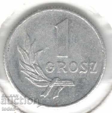 Poland-1 Grosz-1949-Y# 39 Poland-1 Grosz-1949-Y# 39