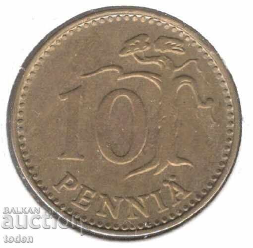 Finlanda - 10 Penniä - 1979 K - KM# 46