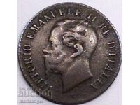 Italia 2 centesimi 1861 M - Milano cupru rar