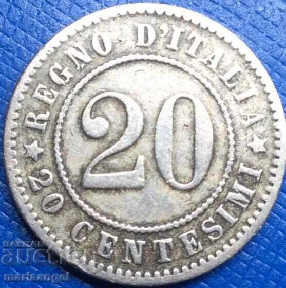 20 Centesimi 1894 Ιταλία R - Ρώμη με τιμή 12.00 BGN | € 6.14 20 Centesimi 1894 Ιταλία R - Ρώμη με τιμή 12.00 BGN | € 6.14