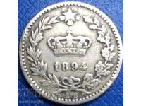 20 Centesimi 1894 Italia R - Roma