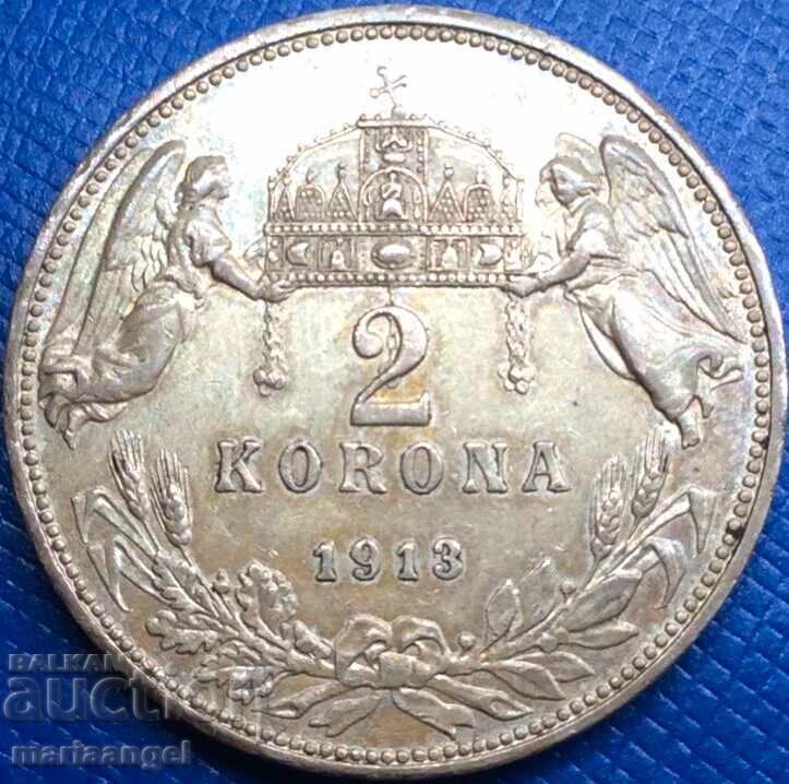 2 κορώνες 1913 Ουγγαρίας 2 κορώνες 1913 Ουγγαρίας