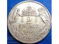 2 κορώνες 1913 Ουγγαρίας