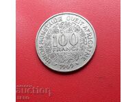 Africa de Vest Franceză - 100 de franci 1969