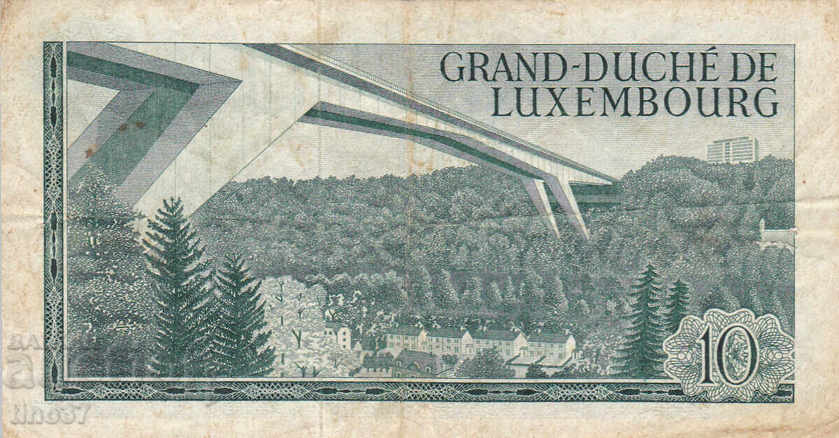 Δημοπρασία tino37- ΛΟΥΞΕΜΒΟΥΡΓΟ - 10 ΦΡΑΓΚΑ - 1967 - F Δημοπρασία tino37- ΛΟΥΞΕΜΒΟΥΡΓΟ - 10 ΦΡΑΓΚΑ - 1967 - F