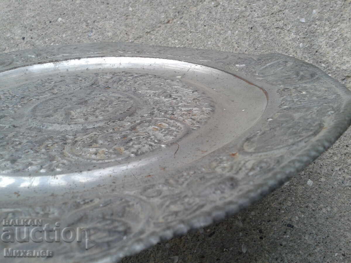 Farfurie metalică panou cu ornamente - 5 Farfurie metalică panou cu ornamente - 5