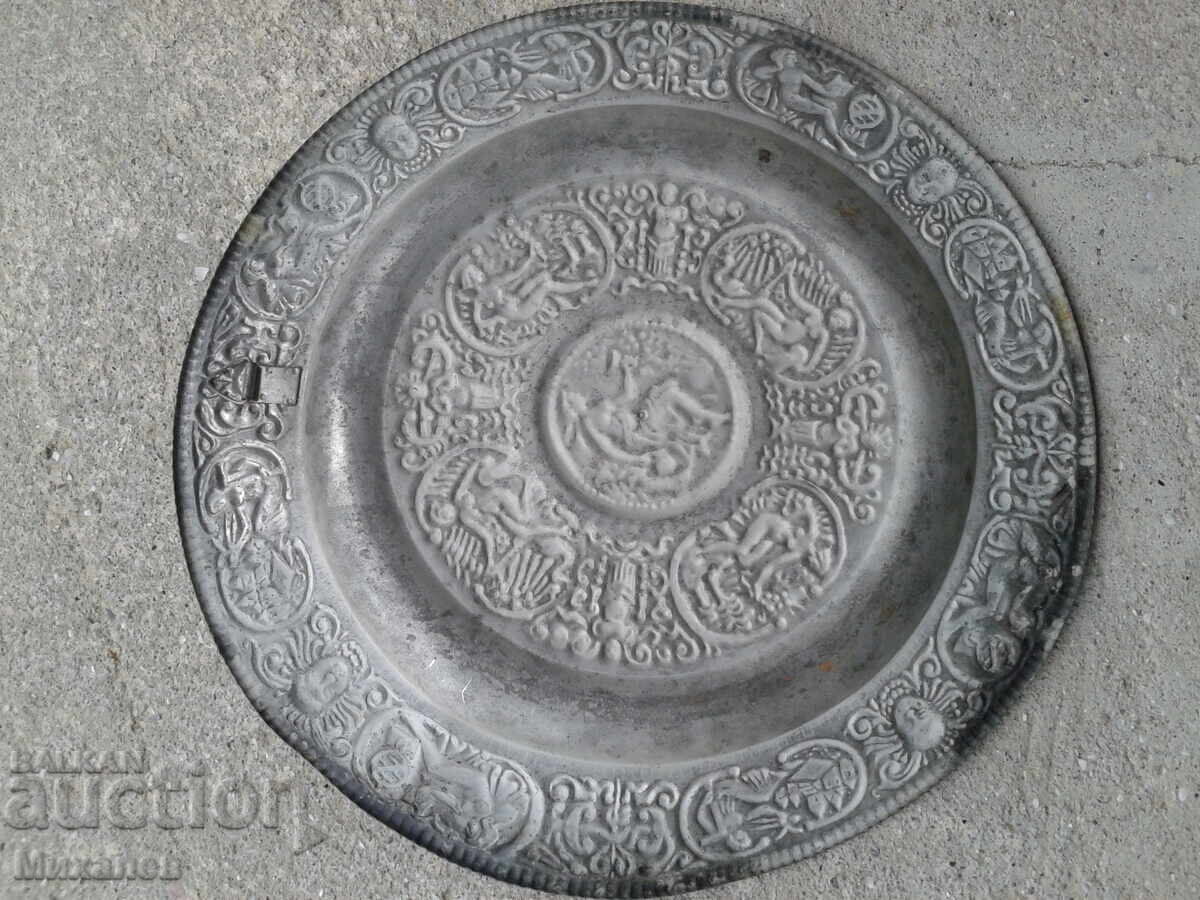 Farfurie metalică panou cu ornamente - 7 Farfurie metalică panou cu ornamente - 7