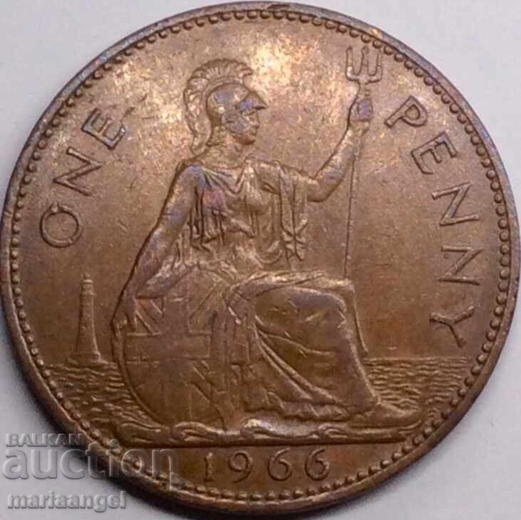 1 penny 1966 Marea Britanie Elisabeta II 30mm bronz cu preț € 2.99 | 5.85 BGN