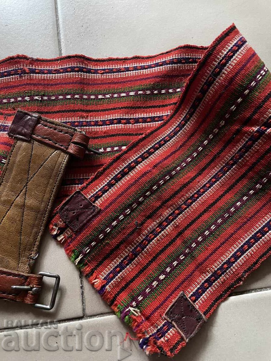 Аукцион Колан-78/12 см,тъкан,вълна