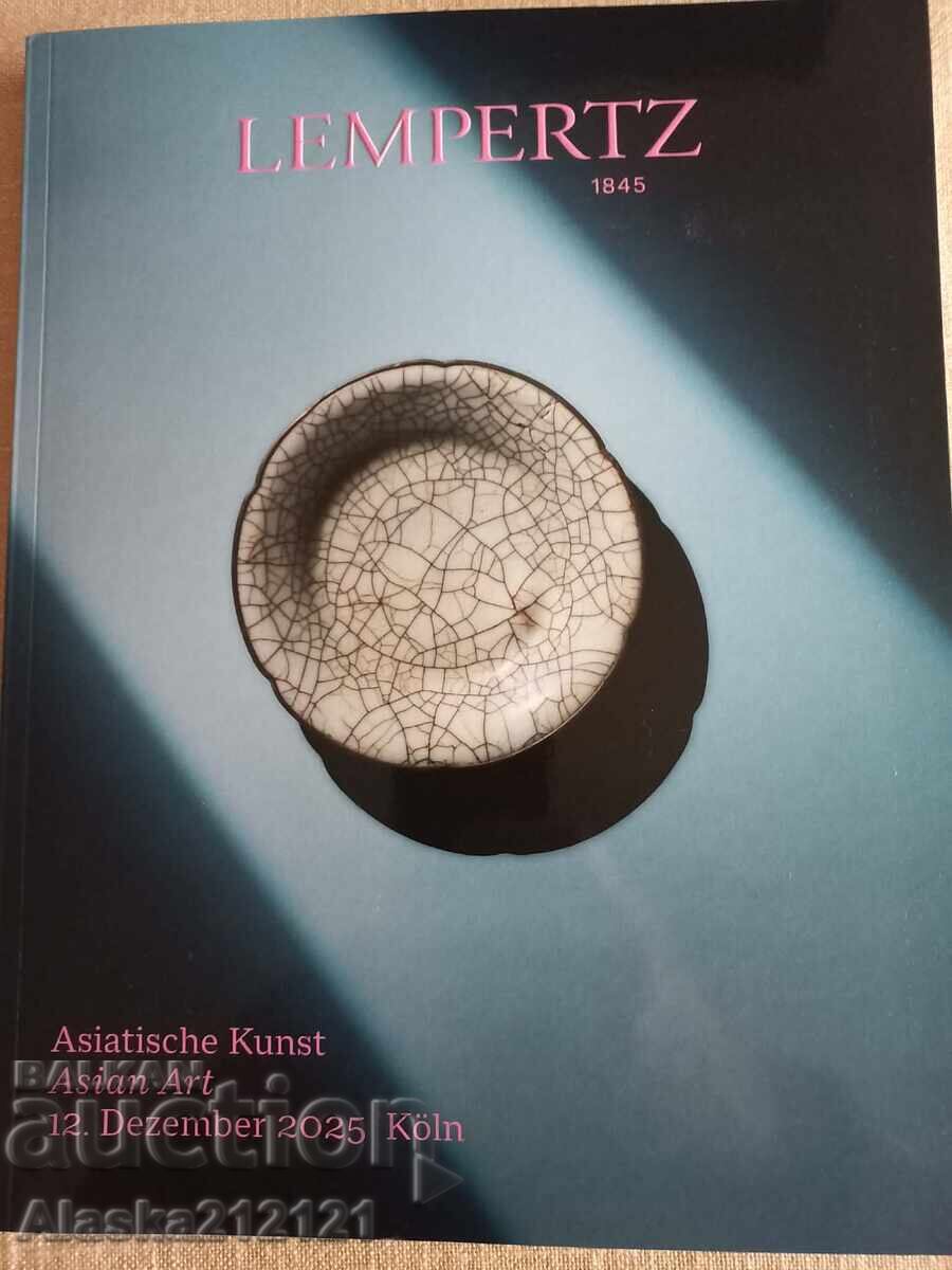 Аукционен каталог Lempertz за азиатско изкуство и картини Аукционен каталог Lempertz за азиатско изкуство и картини