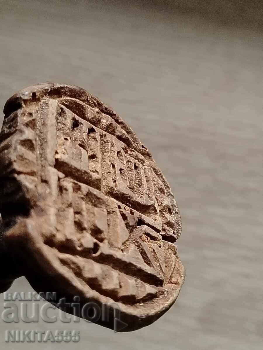 Old wooden stamp for bread - Prosphor - 7