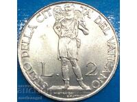 2 лири 1941 Ватикан Иоан Крестител