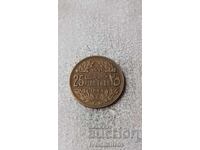 Ливан 25 пиастра 1961