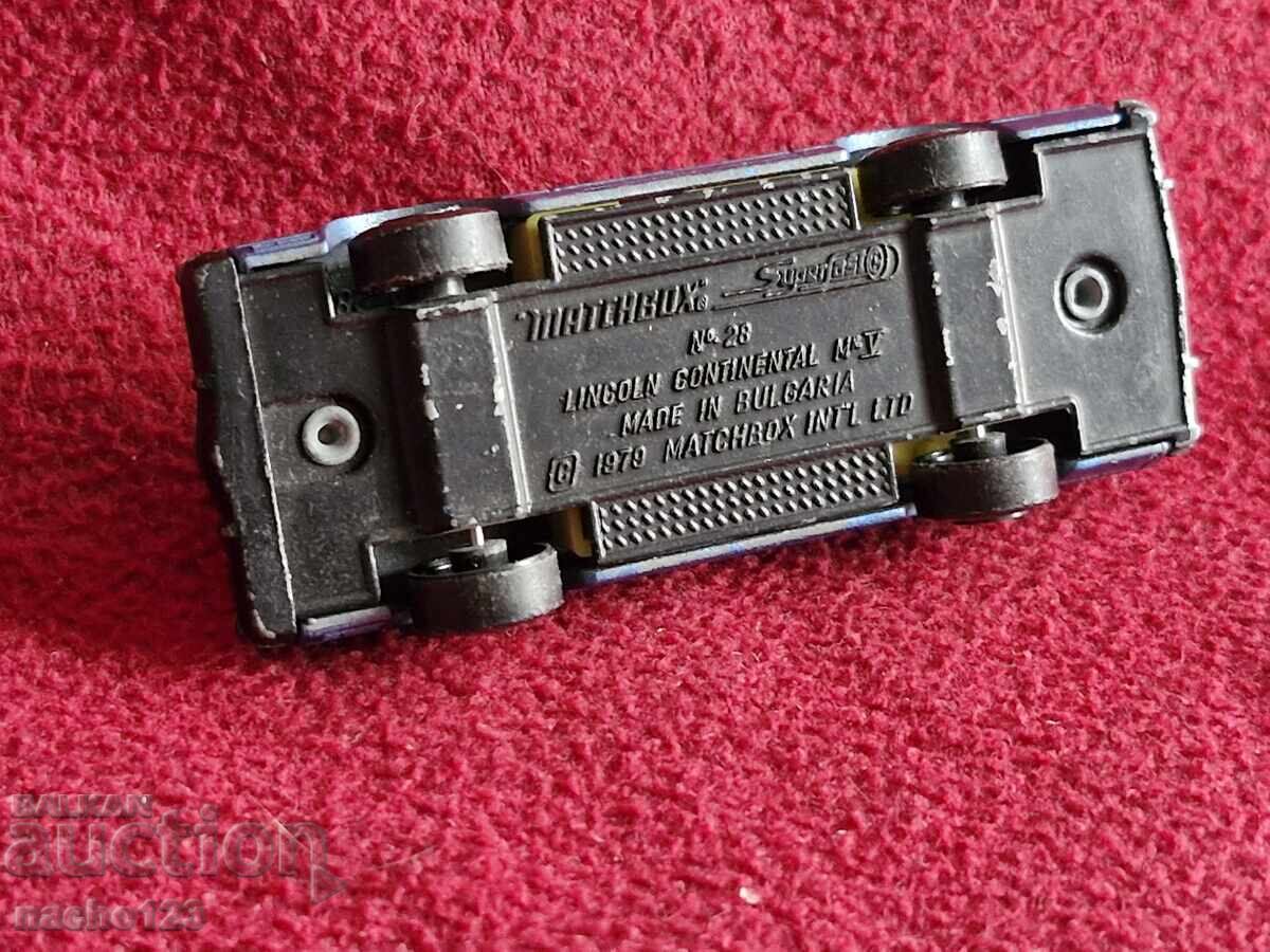 Matchbox-Bulgaria Lincoln continental 1979 - 7