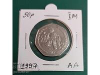 Isle of Man - 50 pence from 1997 - Jubilee