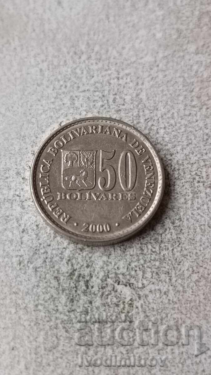 Βενεζουέλα 50 μπολιβάρ 2000 Βενεζουέλα 50 μπολιβάρ 2000