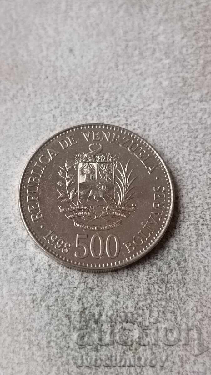Венецуела 500 боливара 1998