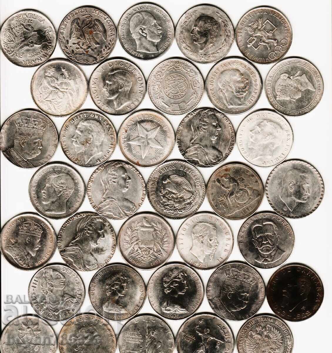 Λοτ 50 αντίγραφα / ρέπλικες νομισμάτων με τιμή € 30.00 | 58.67 BGN Λοτ 50 αντίγραφα / ρέπλικες νομισμάτων με τιμή € 30.00 | 58.67 BGN