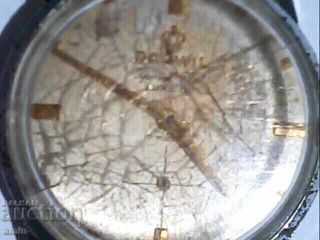 old darwille watch scratched glass