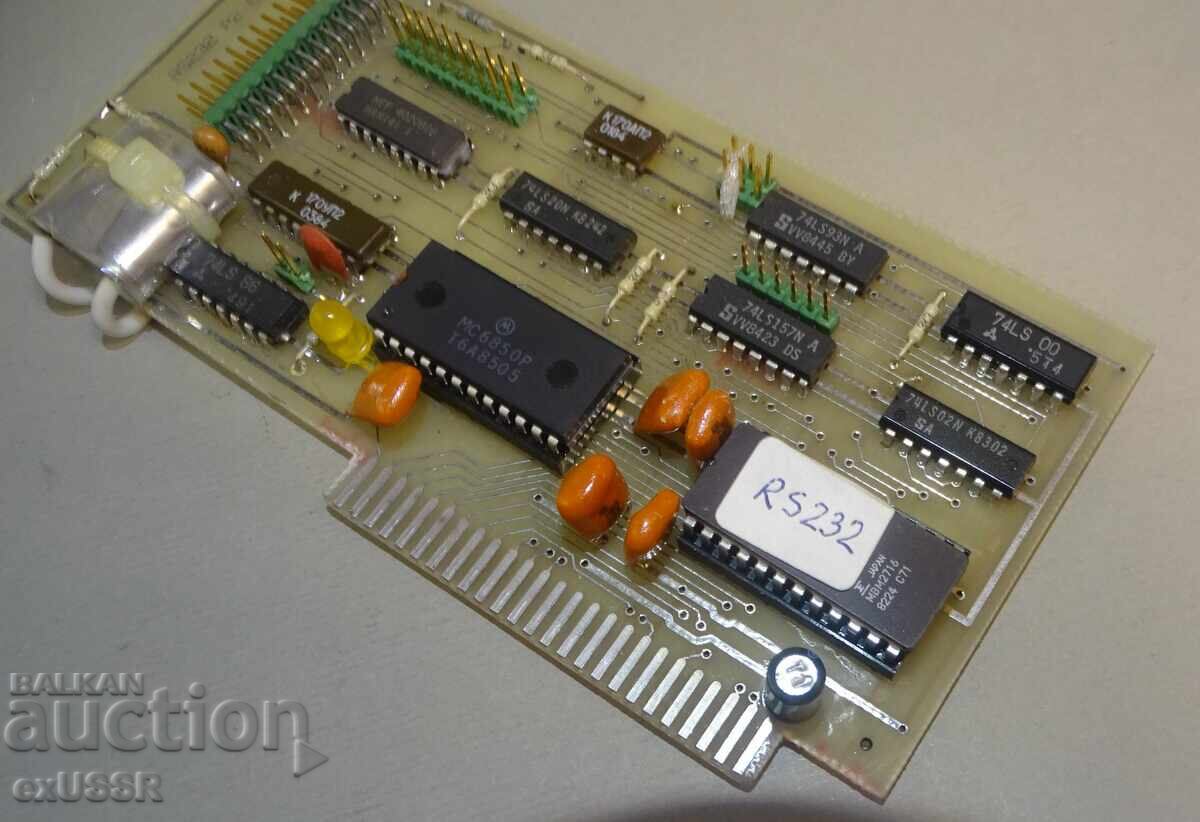 RS232 сериен порт разширителна карта за Правец 82 с цена 50.00 лв. | € 25.56