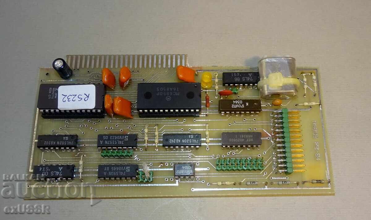 RS232 сериен порт разширителна карта за Правец 82