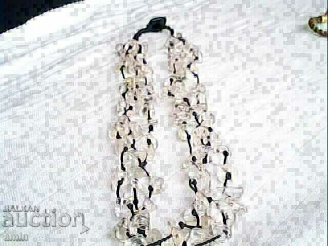 beautiful glass crystal necklace with price 20.00 BGN | € 10.23 beautiful glass crystal necklace with price 20.00 BGN | € 10.23