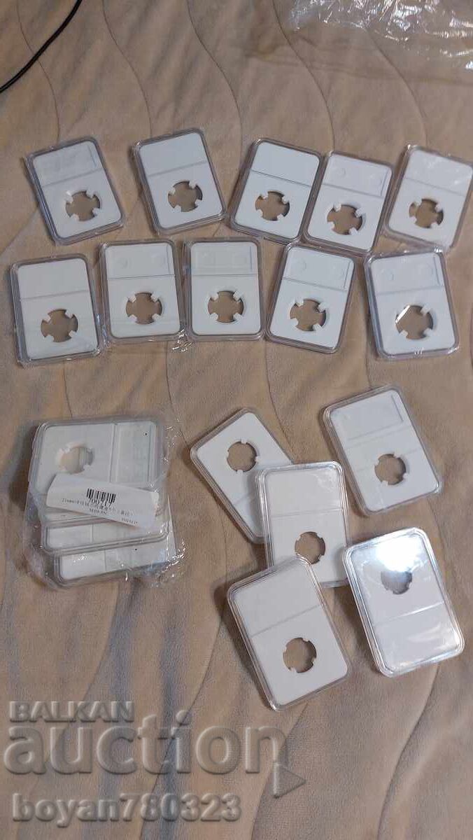 20 pcs. Coin Capsules 21 mm 20 pcs. Coin Capsules 21 mm