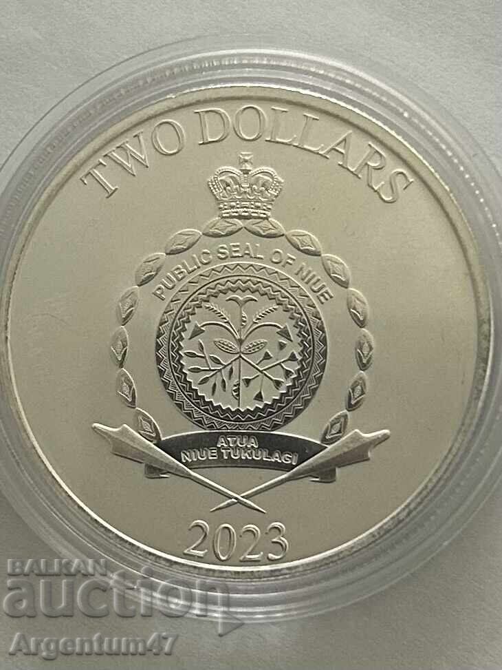 Delivery of SILVER 1 OZ 2023 NIUE - BABY YODA
