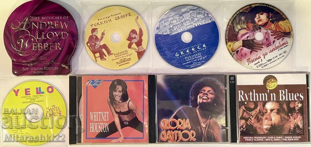 ДИСКОВЕ, CD-ТА С МУЗИКА MP3/CD -11БР. ДИСКОВЕ, CD-ТА С МУЗИКА MP3/CD -11БР.