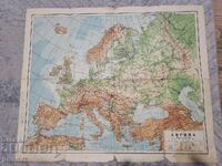 Hartă a Europei Regatul Bulgariei