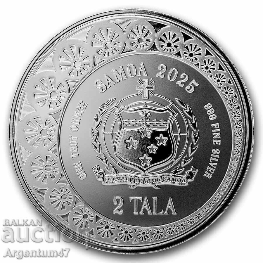 СРЕБРО 1 OZ 2025 САМОА - РУСАЛКА с цена 144.99 лв. | € 74.13 СРЕБРО 1 OZ 2025 САМОА - РУСАЛКА с цена 144.99 лв. | € 74.13