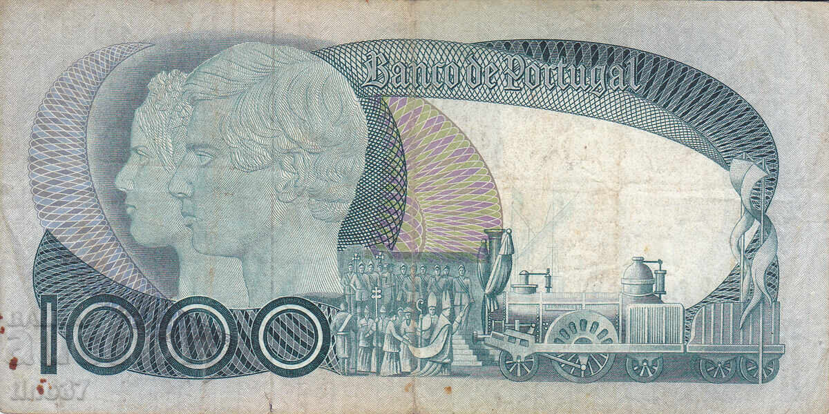 Аукцион tino37- ПОРТУГАЛИЯ - 1000 ЕСКУДОС - 1980г - F+ Аукцион tino37- ПОРТУГАЛИЯ - 1000 ЕСКУДОС - 1980г - F+