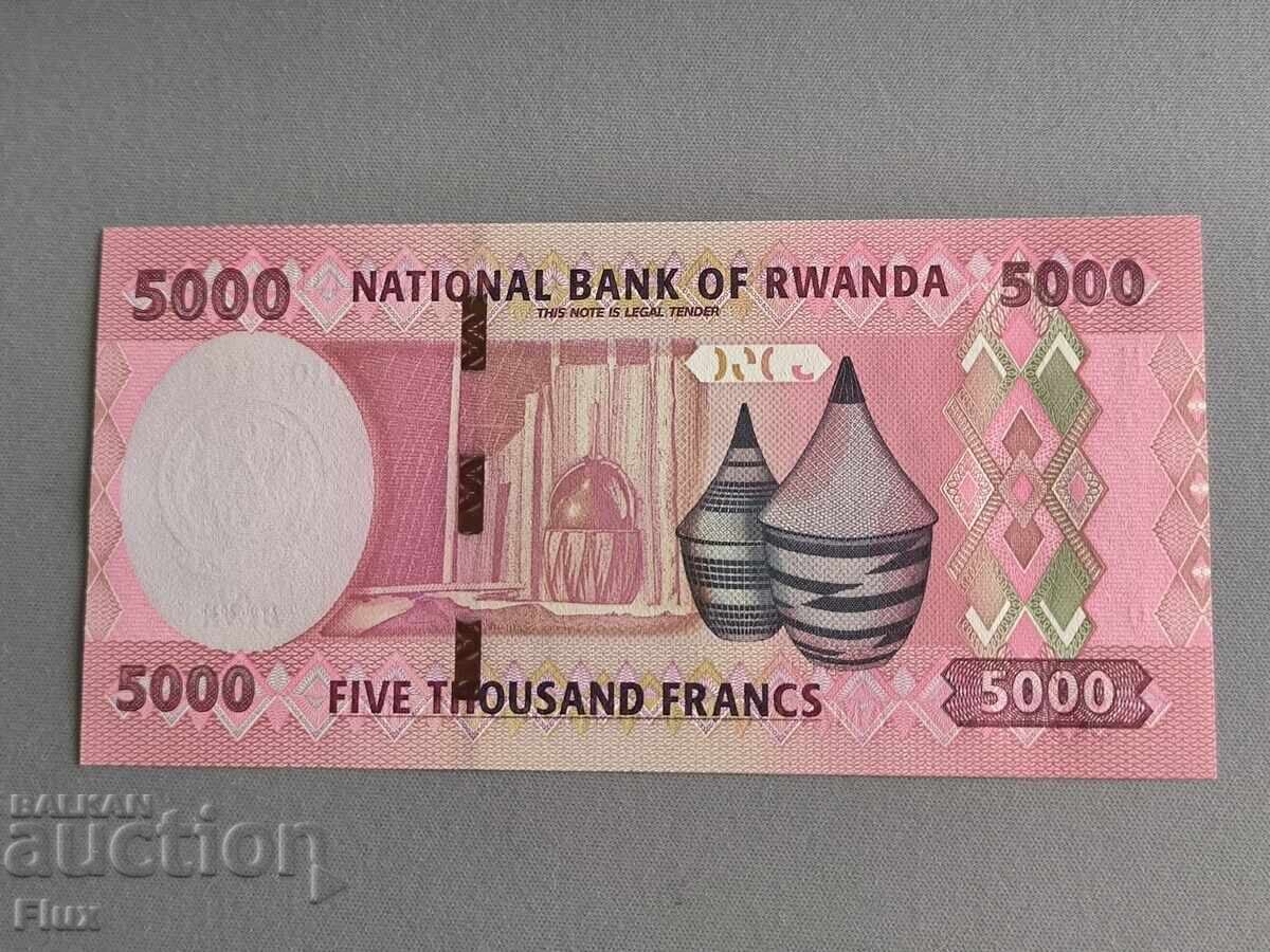 Bancnota - Rwanda - 5000 franci UNC | 2024